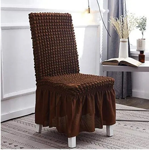 Turkish Style Chair Cover - Coffee