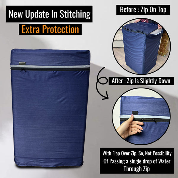 100% Waterproof Washing Machine Cover With Extra Protection ( Poly Cotton )