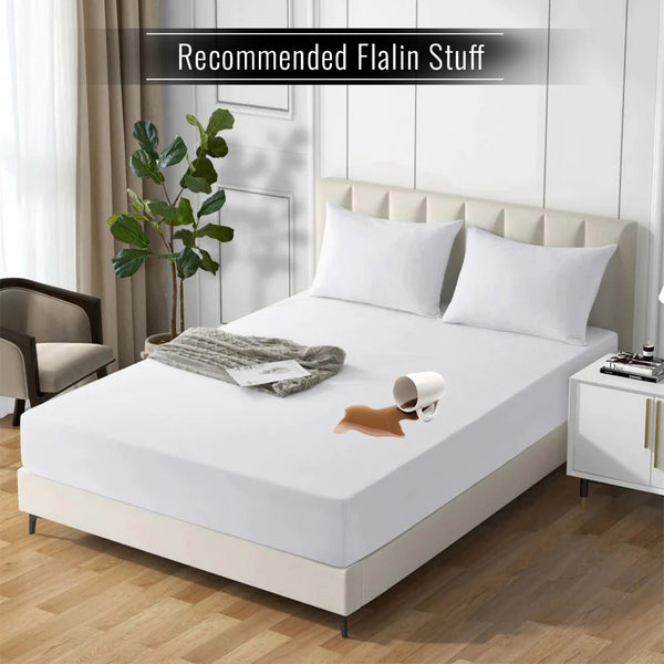Ultra Soft & Comfy Flannel Fabric Waterproof Mattress Protector