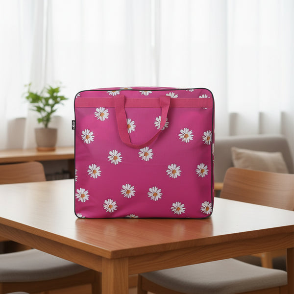 120 GSM Non-Woven Multipurpose Storage Bags For Travel & Wardrobe-Floral
