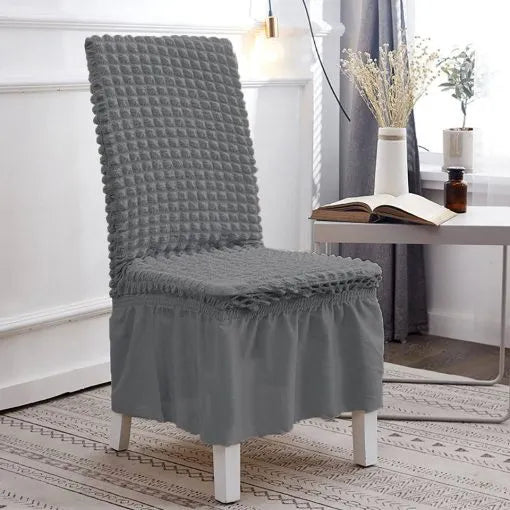Turkish Style Chair Cover - Grey