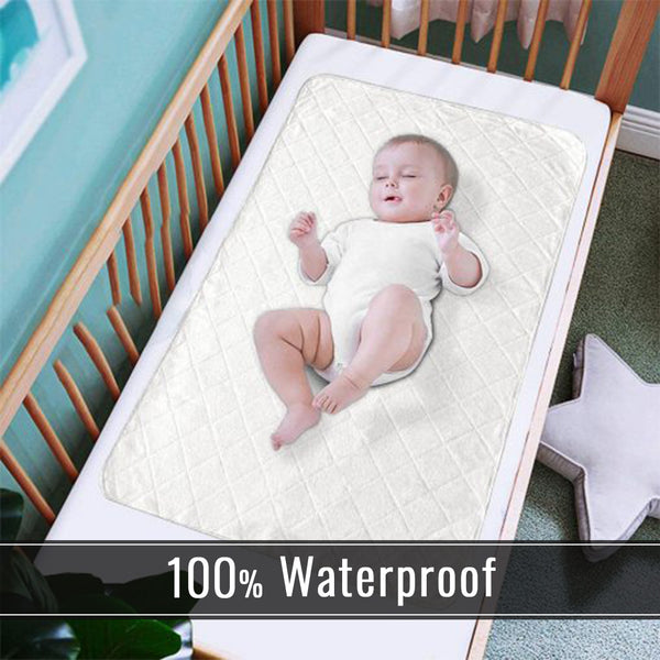100% Waterproof Export Quality Kids Under Pad-White Color